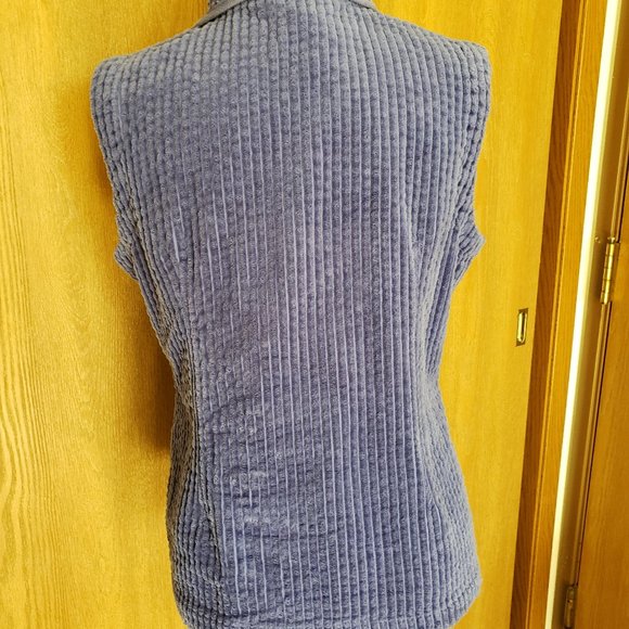 Vintage Woolrich Corduroy Vest Ultraviolet - Picture 2 of 7
